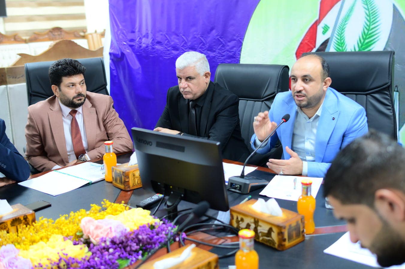 الدكتور”مصطفى ادعير المحمداوي ” أطلق مدير الجريمة المنظمة حملة واسعة لضمان تطبيق القرار الصادر من قبل مجلس المحافظة